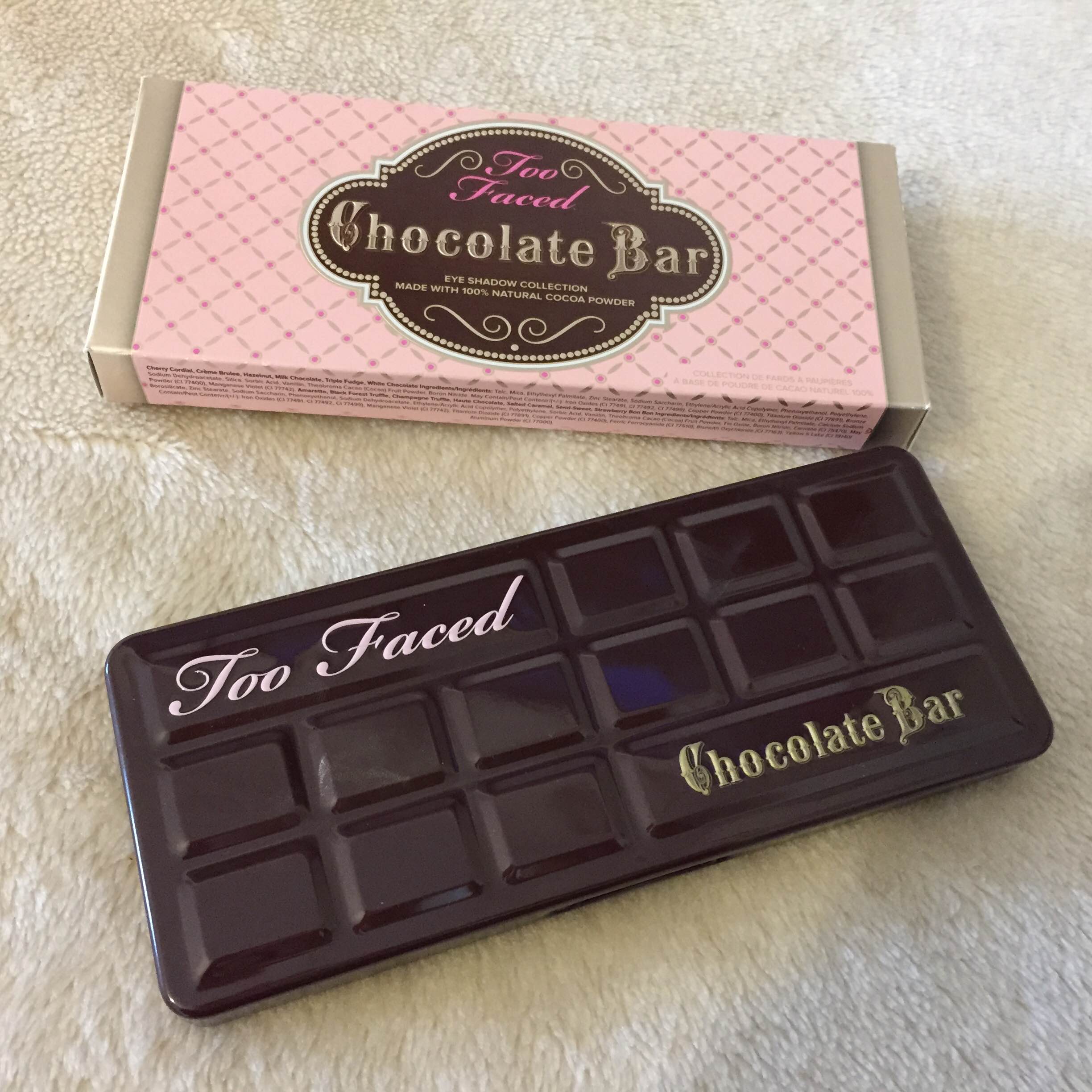 Comment To Win The Chocolate Bar Palette And A Galery Of Better Than Sex Mascara By Too Faced Cosmetics